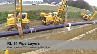 Liebherr  Pipelayer RL 54 [upl. by Cartwell]