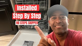 How To Install A Dishwasher For The First Time  Step By Step [upl. by Anasiul]