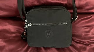 👜Whats in my bag Kipling Keefe🖤 [upl. by Mikeb]