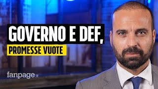 Marattin a Fanpageit sul Def quotVi spiego perché il governo Meloni alzerà le tasse per 15 miliardiquot [upl. by Nevin]