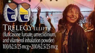 TRELEGY ELLIPTA fluticasone furoate umeclidinium vilanterol TV Commercial – City Concert [upl. by Yniatirb]