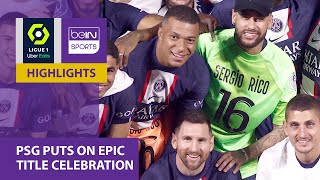 PSG puts on epic title party  Ligue 1 2223 Moments [upl. by Granger313]