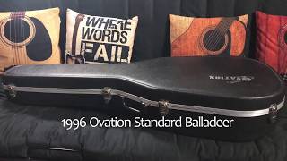 Ovation Balladeer 1861 [upl. by Nnylylloh]