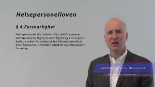 Helsepersonelloven  faglig forsvarlighet ifm forskrivning av vanedannende [upl. by Forland]