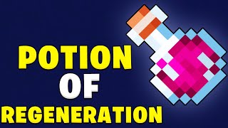 How to Make a Potion of Regeneration in Minecraft 121 Potions Guide [upl. by Nylasoj]