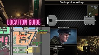 🔑 Escape from Tarkov Backup Hideout Key Guide amp Missing Informant Quest Walkthrough 🏚️🕵️‍♂️ [upl. by Harneen]