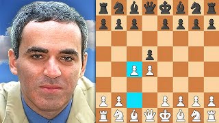 Garry Kasparovs Incredible Queens Gambit [upl. by Aset]