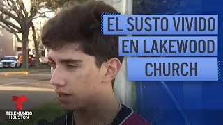 Desgarrador testimonio de asistente a Lakewood Church  Telemundo Houston [upl. by Kailey]