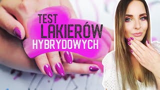 LAKIERY HYBRYDOWE Z ROSSMANNA  TEST tanich hybryd  Jesienny manicure [upl. by Martsen]