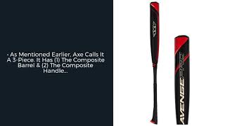 Review Axe Avenge Pro BBCOR Baseball Bat L146J [upl. by Muhan]