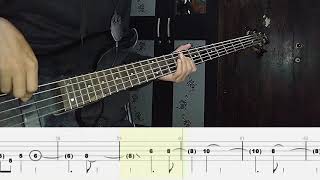 【Jujutsu Kaisen OP】 Kaikai Kitan  Eve 「Bass Cover」 [upl. by Urdna]