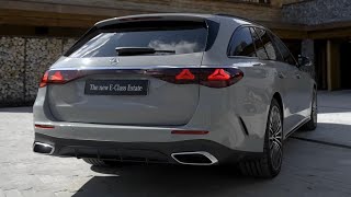 Mercedes EClass Estate 2024  exterior interior trunk space amp RELEASE DATE AMG Line [upl. by Agbogla]