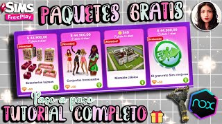 Cómo COMPRAR PAQUETES online GRATISPaso a pasoThe Sims FreeplayByFery Games🍒 [upl. by Nelra]