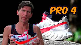 Saucony Endorphin Pro 4 la recensione di una scarpa veloce stabile ed aggressiva [upl. by Cornelius]