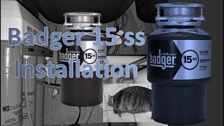 Badger 15ss install  How to Replace a Garbage Disposal [upl. by Aicrag]