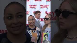 RavenSymoné with her wife Miranda Maday Red Carpet Interview at The Hollywood Museum [upl. by Orsino]