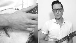 Clawhammer Banjolele ukulele Lesson  Christopher DavisShannon [upl. by Casimir934]