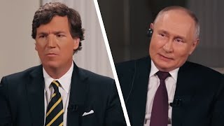 Putin casually HUMILIATES Tucker Carlson [upl. by Oninrutas]