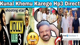 Hera pheri 3 Should Direct Kunal khemu  Big Update Jolly LLB 3 Movie Shooting BTS Video form Set 🔥 [upl. by Ryon613]