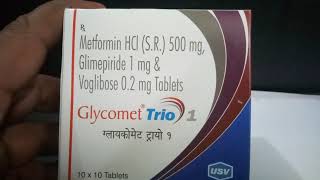 Glycomet Trio 1 Tablet Review In Hindi [upl. by Jenesia209]