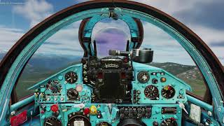 DCS MiG21 Fishbed Full PvEP Sortie [upl. by Ardekahs]