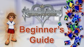 Early game Deck set up Kingdom hearts Re Chain of memories Guide [upl. by Charis]