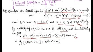 Orthogonal Properties of Bessel Function Orthogonal Properties of Bessel Equation [upl. by Rockel895]