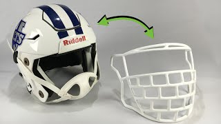 How to  Change Riddell Speedflex Facemasks [upl. by Lerak]