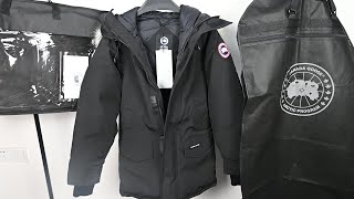 Canada goose LANGFORD PARKA Real Goose and Fox Fur [upl. by Neelyam]