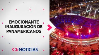 Así fue la emocionante inauguración de los Juegos Panamericanos Santiago 2023 quotSomos un todoquot [upl. by Clougher]