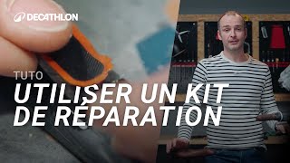 TUTO  Crevaison  comment utiliser le kit de réparation  🚲 I Decathlon [upl. by Schonthal]