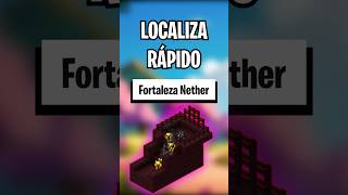 Minecraft 3 Métodos para LOCALIZAR una FORTALEZA al NETHER [upl. by Sirromaj]