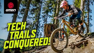 Nailing Technical Trails  Skills For Mountain Bike Progression [upl. by Malissa603]