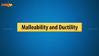 Malleability and ductility of metals  आघातवर्धनीयता और तन्यता क्या है [upl. by Hahnert939]