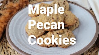 The Best Chewy Maple Pecan Cookies [upl. by Eyla]