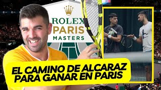 🔥ALCARAZ a por PARIS BERCY DJOKOVIC en defensa del Nº1 ANÁLISIS del CUADRO DEL ÚLTIMO MÁSTER 1000 [upl. by Eilsew]