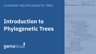 Introduction to Phylogenetic Trees in Geneious Prime [upl. by Crawley]