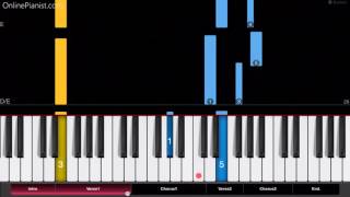 Josh Groban  Evermore Beauty and the Beast  Easy Piano Tutorial [upl. by Ordnasela399]