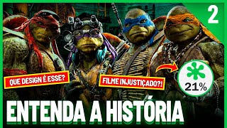 Saga As Tartarugas Ninja  Entenda a História de TODOS os Filmes  PT2 [upl. by Henning]