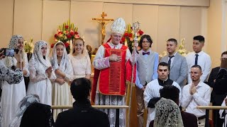 Santa Misa Tridentina Medellín  Votiva Espirítu Santo  Confirmaciones FSSPX [upl. by Oirasor]