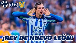 MONTERREY ELIMINA A TIGRES EN CLASICO REGIO LIGA MX CLAUSURA 2024 CUARTOS DE FINAL  EN ZONA FUT [upl. by Joub]