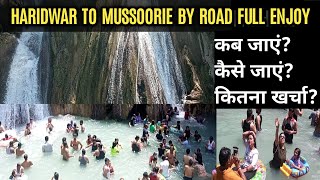 Haridwar to Mussoorie Road Trip  Mussoorie Road Trip  Mussoorie tour mussoorie hill station [upl. by Jonie]