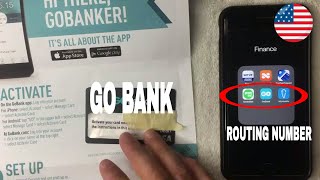 ✅ How To Find Go Bank Prepaid Debit Card Routing Number 🔴 [upl. by Oisor]