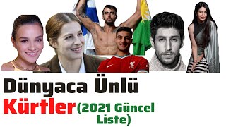 Ünlü Kürtler Serisi 2021 Güncel Liste [upl. by Aticilef]