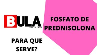 Prednisolona Para que serve [upl. by Zadoc]