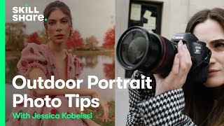 Jessica Kobeissis Easy Outdoor Portrait Photography Tips [upl. by Jews447]