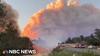 Nations biggest wildfire consumes more ground in Northern California [upl. by Marolda985]