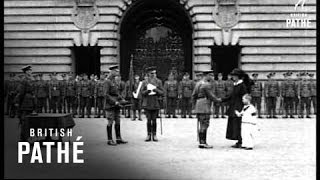 Investiture At Buckingham Palace 19141918 [upl. by Jarv]