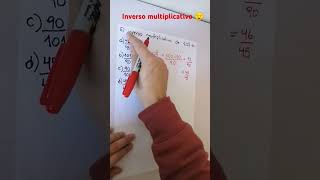 Inverso multiplicativo 😌 paes matematicas numeros facil decimales [upl. by Trisha]