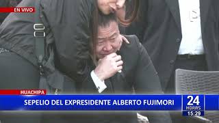 Alberto Fujimori restos del expresidente ya descansan en cementerio Campo Fe de Huachipa 42 [upl. by Velleman]